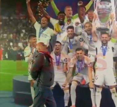 Imagem - Racismo no Bernabéu: torcedor do Benfica provoca Vini Jr. com bananas