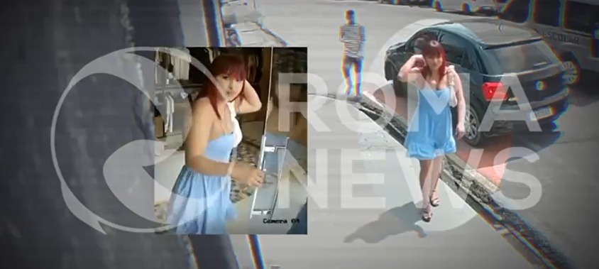 (Momento que s criminosos cham na loja se passando por clientes)