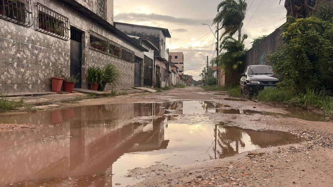 Moradores denunciam abandono e cobram melhorias na Passagem Armando Mendonça, em Icoaraci