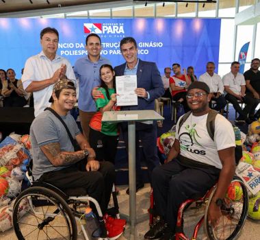 Imagem - Pará anuncia 1º Ginásio Poliesportivo Paralímpico da Região Norte