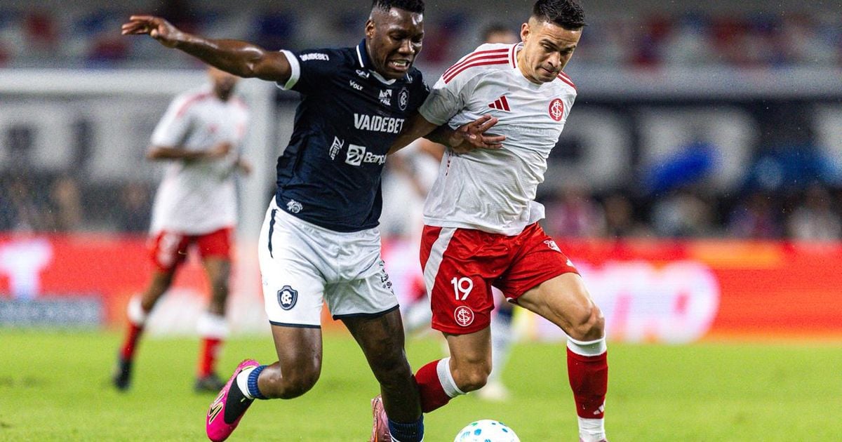 Patrick de Paula no empate entre Remo e Internacional -