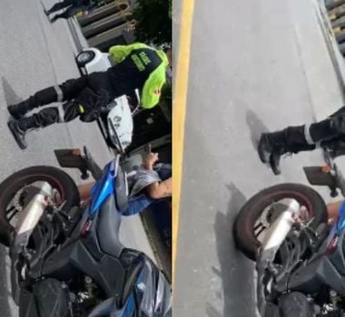 Imagem - Guarda de trânsito é flagrado cobrando suposta propina durante blitz, em Belém