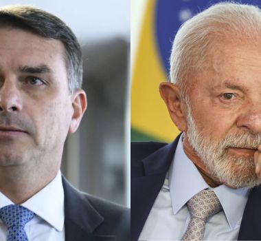 Imagem - Lula e Flávio Bolsonaro aparecem em empate técnico no 1º e 2º turno, diz pesquisa