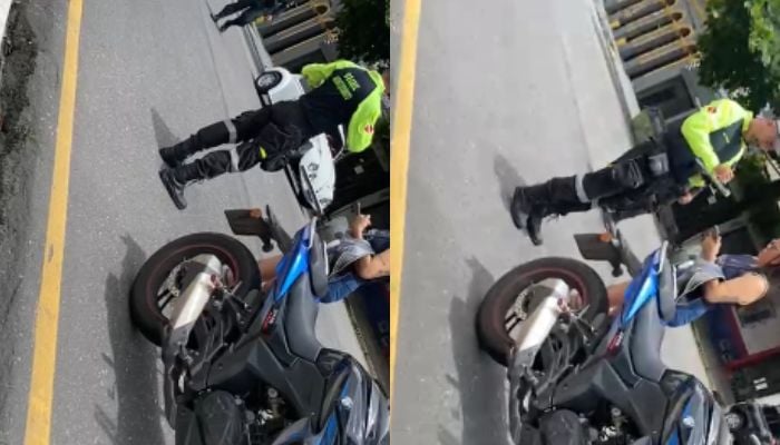 Guarda de trânsito é flagrado cobrando suposta propina durante blitz, em Belém