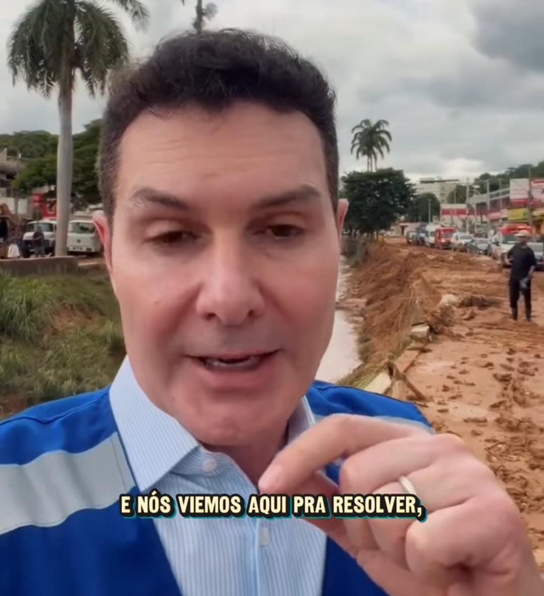 (Ministro das Cidades Jader Filho) 