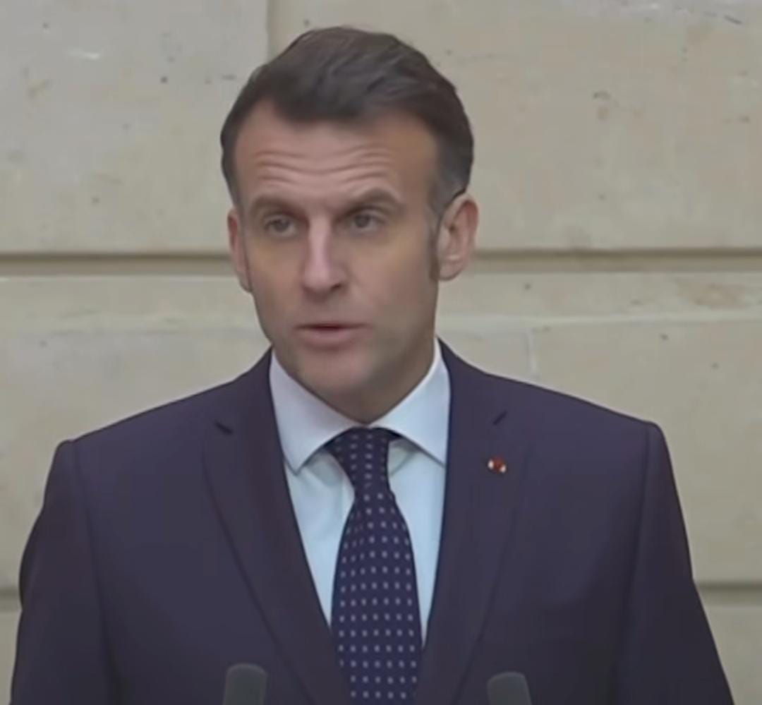 (Presidente da França, Emmanuel Macron)