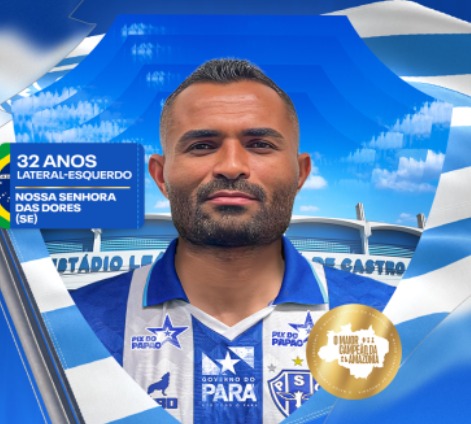 Imagem - Paysandu fecha com lateral-esquerdo Luciano Taboca, destaque do Parazão 2026 pelo Cametá