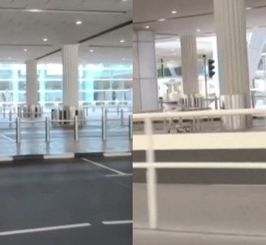 Imagem - Vídeo: aeroporto de Dubai amanhece vazio após escalada militar no Oriente Médio