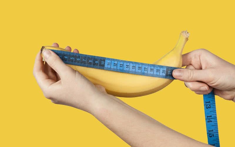 A referência utilizada pelos pesquisadores foi de aproximadamente 13 centímetros em ereção, medida frequentemente citada na literatura médica como média observada no país.