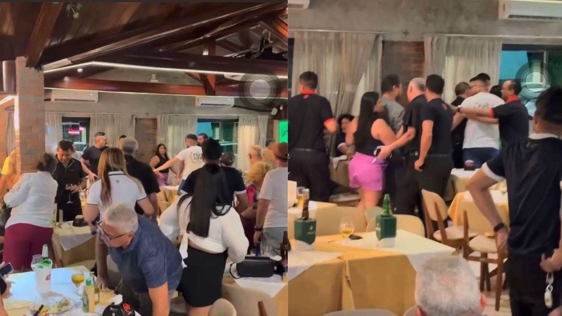 Imagem - Confusão entre torcedores de Remo e Paysandu termina com arma apontada em restaurante de Belém