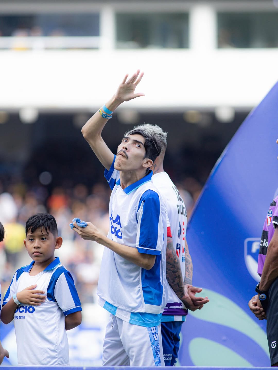 Pampam, que convive com paralisia cerebral, virou símbolo de representatividade e inclusão no futebol paraense