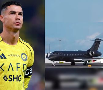Imagem - Cristiano Ronaldo deixa a Arábia Saudita em jato particular após conflitos na região
