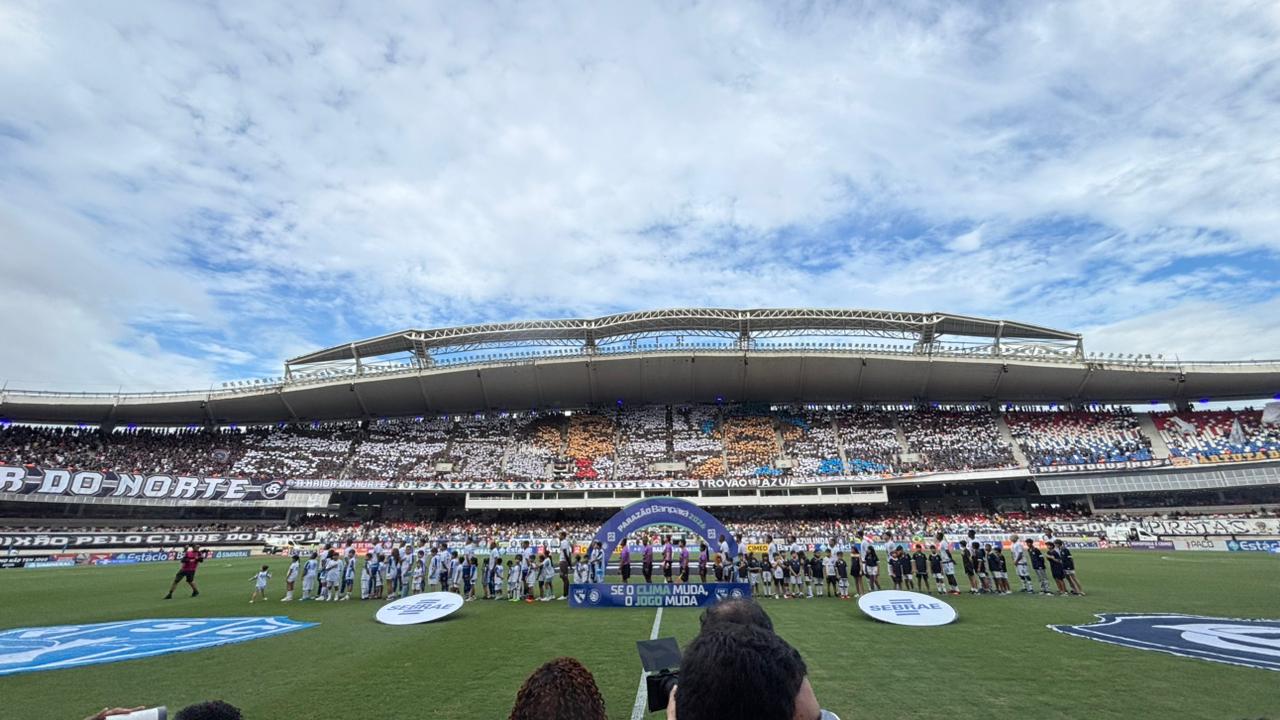 Mangueirão teve público abaixo do esperado - 