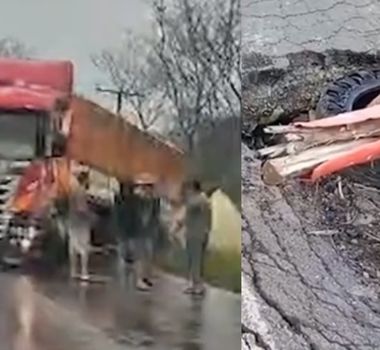 Imagem - Acidentes e tombamentos são registrados em trechos da BR-155 no sul do Pará