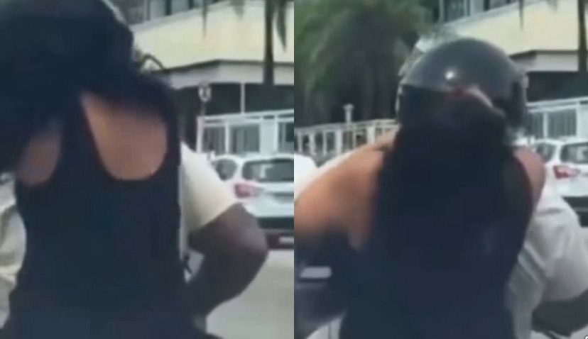 Imagem - Mulher aplica 'mata-leão' em ex no trânsito e explica motivo após vídeo repercutir