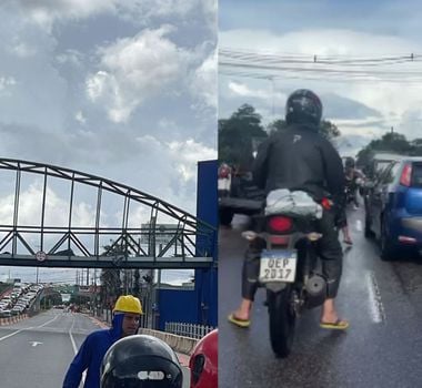 Imagem - Vídeo: após passarela ceder na Avenida Júlio Cesar, elevado Daniel Berg é interditado