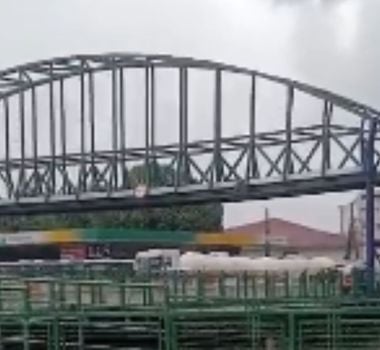 Imagem - Passarela que cedeu na Avenida Julio Cesar vai passa por vistoria; trecho da via segue interditado