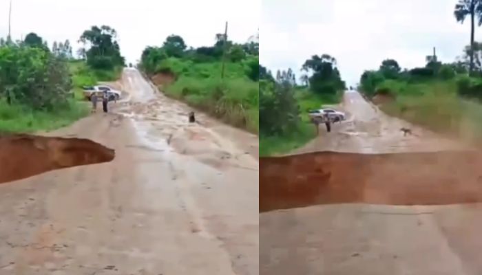 Fortes chuvas rompem trechos da estrada do Rio Preto e isolam comunidades rurais em Marabá