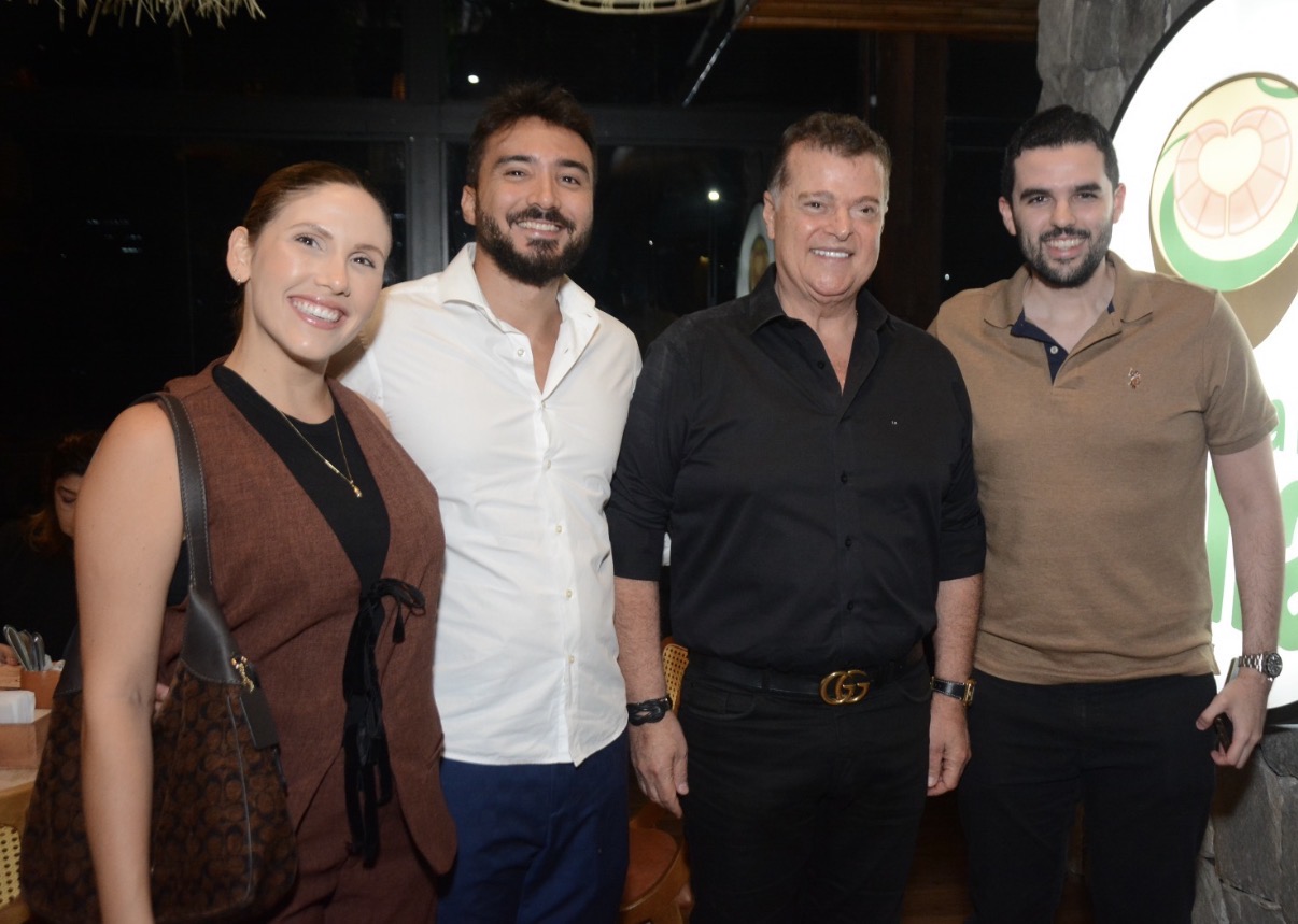 Giordana e Kalil Kasseb, Isan Anijar e Marcelo Oliveira
