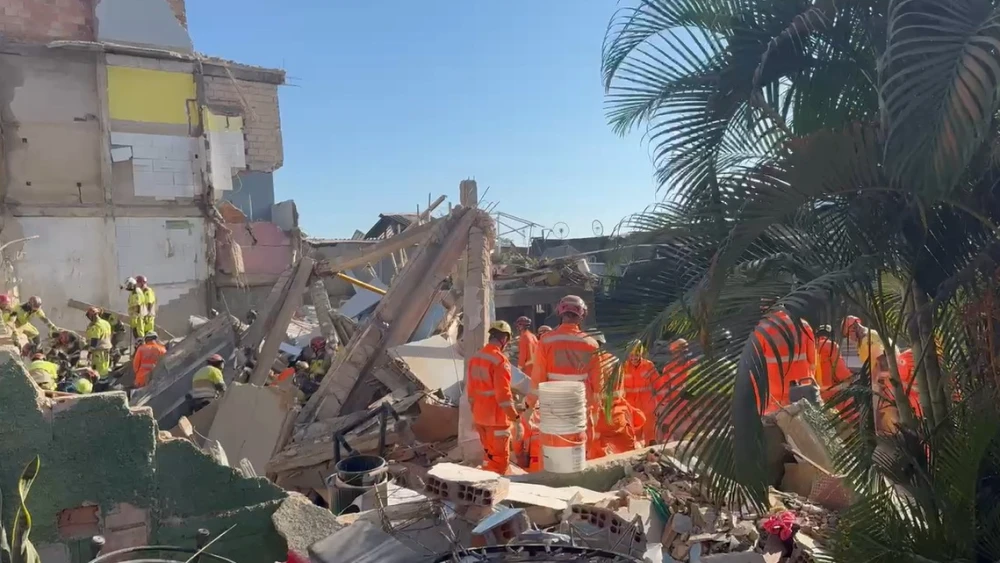 12 mortes confirmadas após desabamento de asilo em BH 