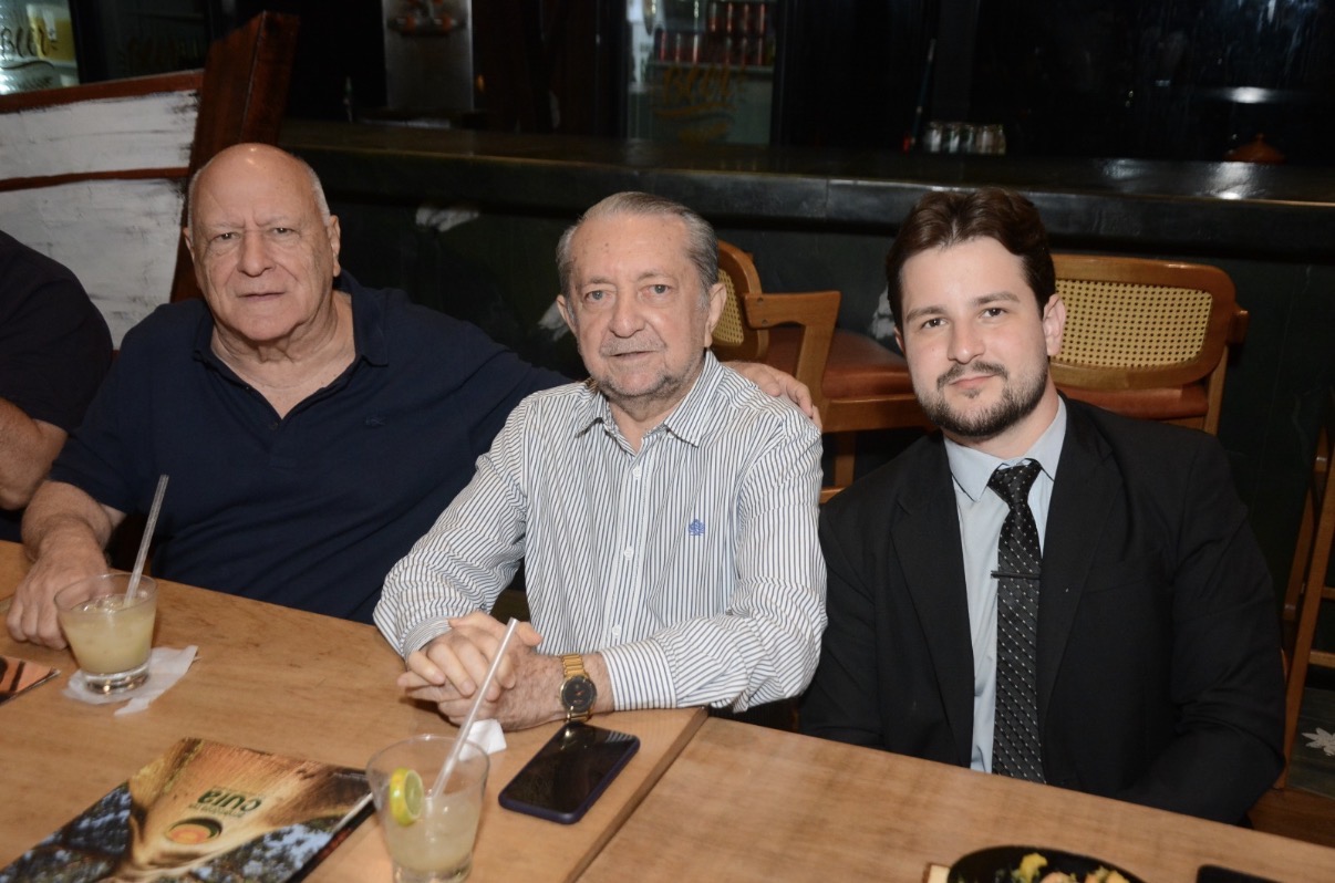 Wilson Oliveira, Wilson Portela e Marcos Portela
