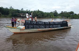 Barqueata reúne mulheres no Baixo Tocantins em ato contra violência e transfobia