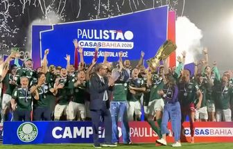 Palmeiras vence o Novorizontino e conquista título do Campeonato Paulista