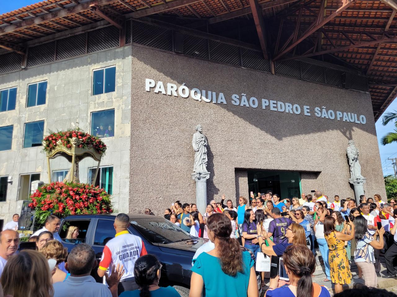 Imagem de Nossa Senhora de Nazaré inicia roteiro anual de visitas pelas regiões episcopais de Belém