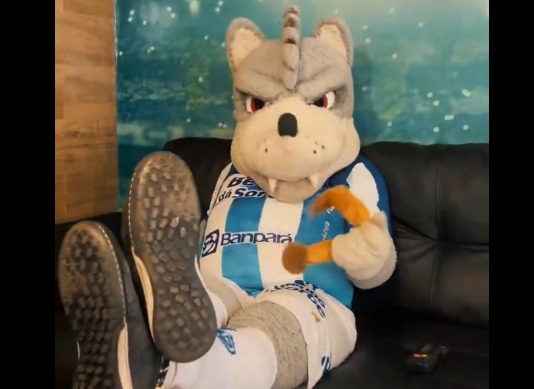 Mascote do Paysandu faz provocação ao Remo - 