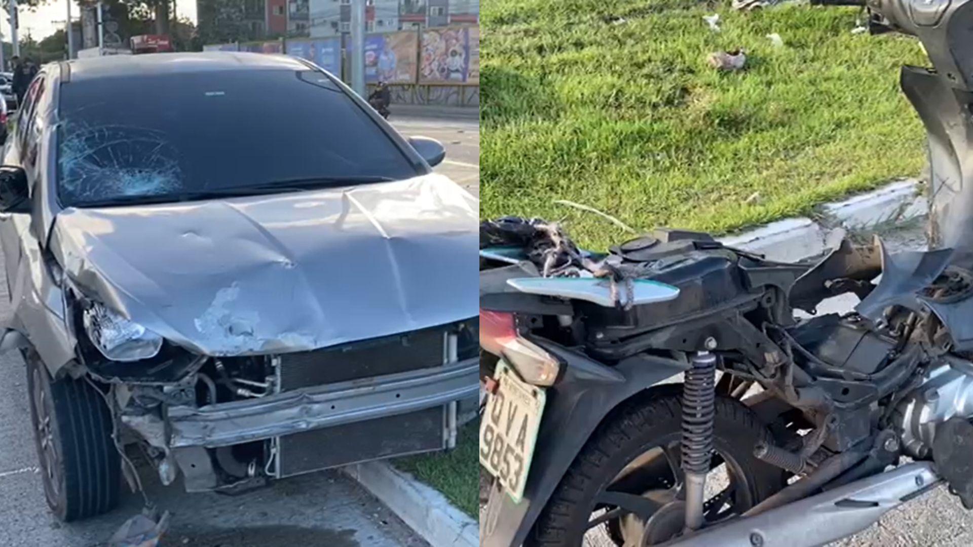 Motociclista morre após colisão com carro na BR-316, em Ananindeua