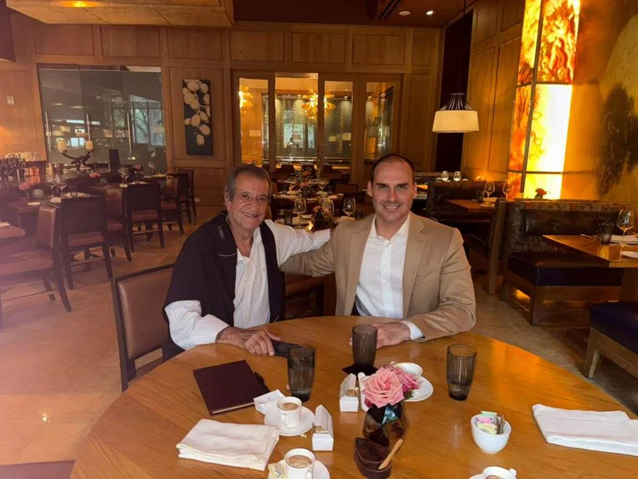 Imagem - Valdemar se reúne com Eduardo Bolsonaro nos EUA para discutir cenário do PL