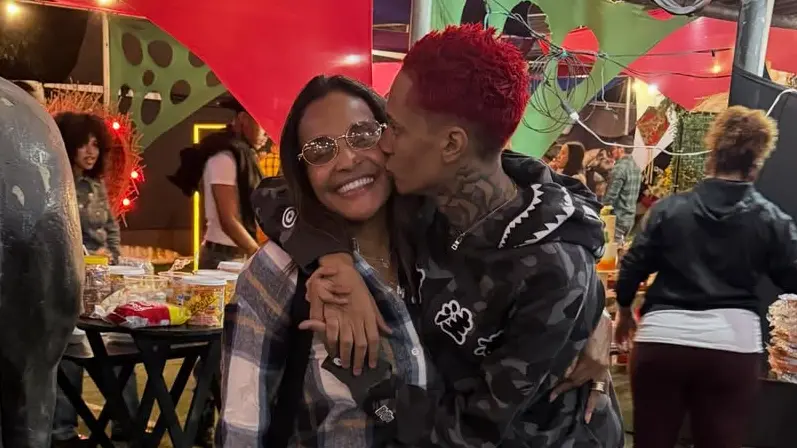 Márcia Gama dos Santos Nepomuceno, mãe do rapper Oruam. —