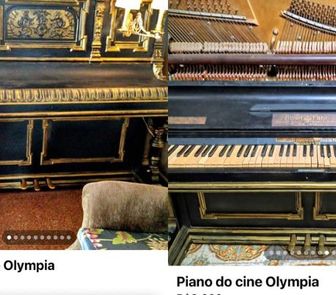 Imagem - Parte da história de Belém, piano ligado ao Cine Olympia é colocado à venda; veja o valor
