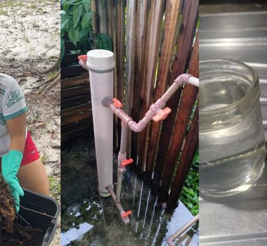 Imagem - Óleo que vira sabão, resíduo que vira adubo e água filtrada com tecnologia social: soluções sustentáveis nascem em escolas do Marajó