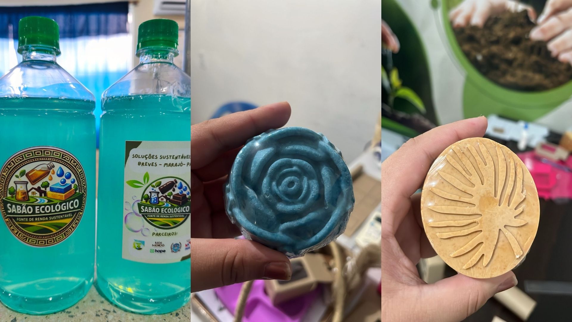 Projeto Sabão Ecológico. —