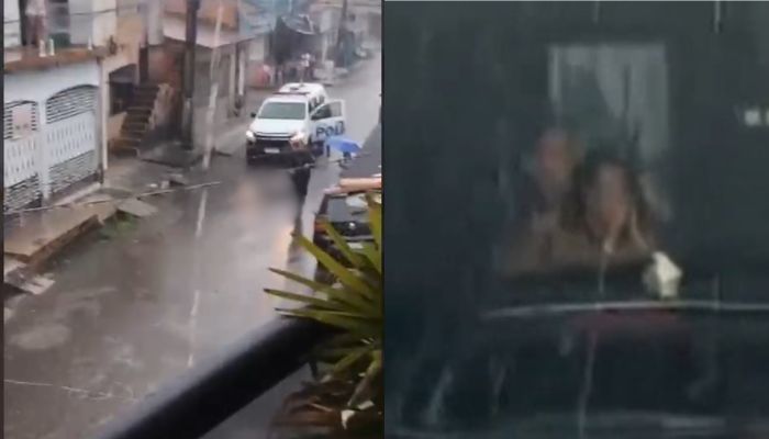 (Após 5 horas de negociação, criminosos se rendem e liberam refém no Jaderlândia)
