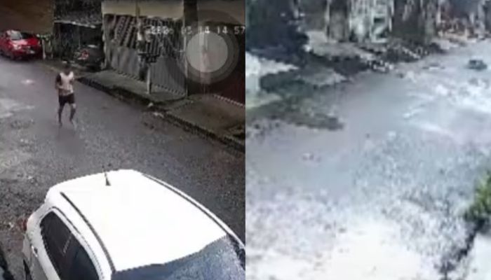 Imagem - Vídeo mostra momento em que suspeito é baleado e morre após troca de tiros com a PM em Ananindeua
