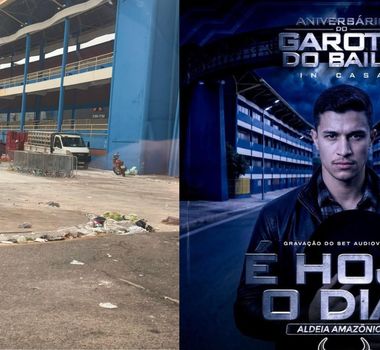 Imagem - Festa da aparelhagem Carabao deixa rastro de lixo na Aldeia Cabana, em Belém