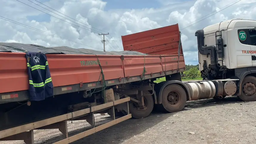 Carga de quase 144 toneladas de manganês é apreendida durante fiscalização no sudeste do Pará