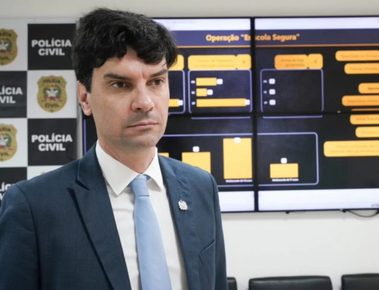 (Ex-delegado-geral da Polícia Civil de Santa Catarina, Ulisses Gabriel)