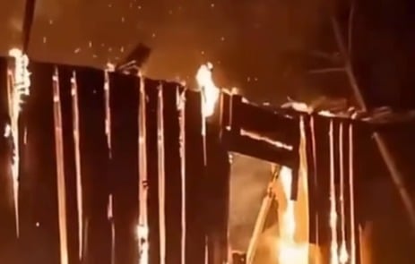 Imagem - Homem é preso após agredir companheira e incendiar casa em Tomé-Açu