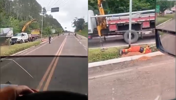 Imagem - Trabalhador morre após sofrer descarga elétrica durante instalação de placa em Breu Branco