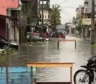 Imagem - Vídeo: fortes chuvas provocam alagamentos e transtornos em bairros de Igarapé-Miri