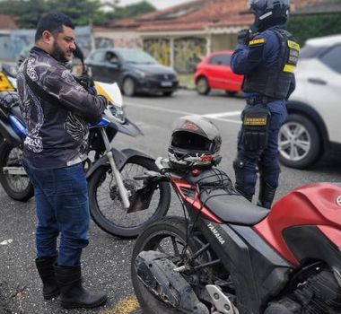 Imagem - Motociclista é flagrado com placa adulterada e levado à delegacia no bairro do Guamá, em Belém