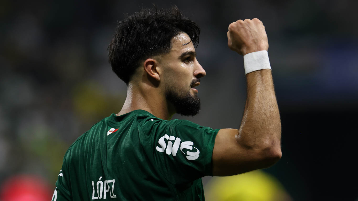 Flaco López marcou o gol da vitória do Verdão - 