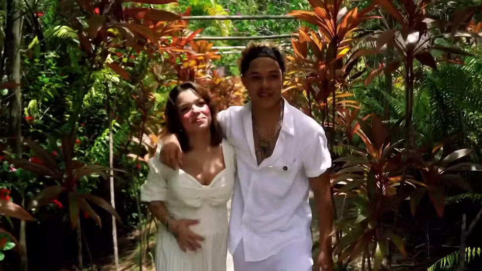 (O casal de influenciadores digitais Kamylinha e Andyn)