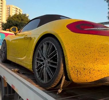 Imagem - Prejuízo de carros atingidos por piche em SP pode passar de R$ 2 milhões