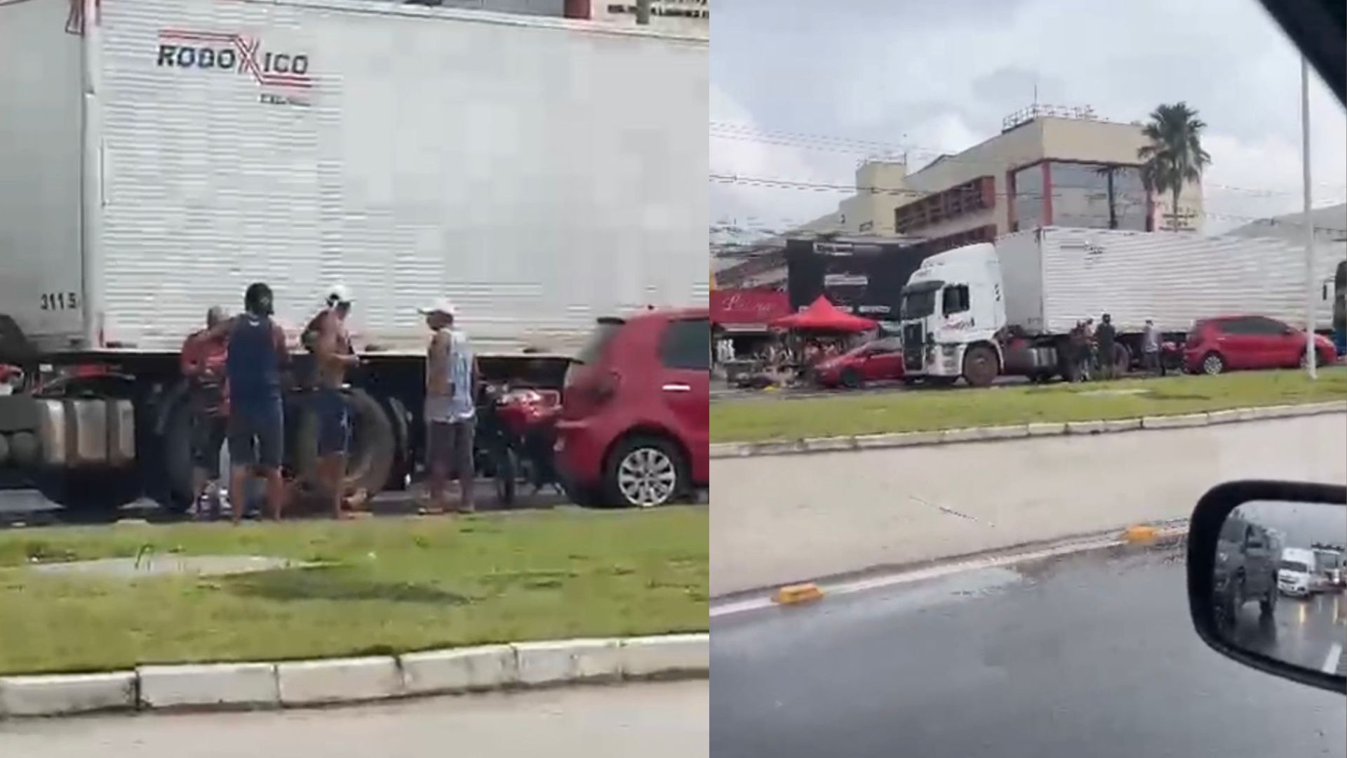 Acidente na manhã desta terça-feira dificulta tráfego na BR-316