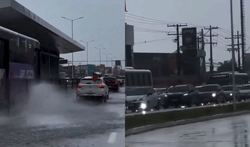 Belém no inverno amazônico 