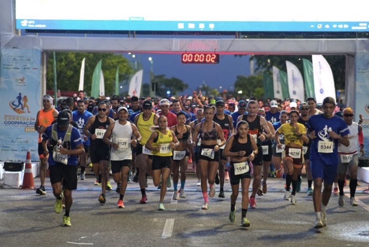 Imagem - Corrida da Cooperação Arrecadou Mais de 12 Toneladas de Alimentos, em Belém